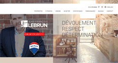 Desktop Screenshot of jeanfrancoislebrun.com